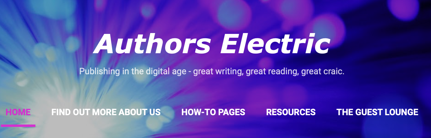 header from AUTHORS ELECTRIC blog.